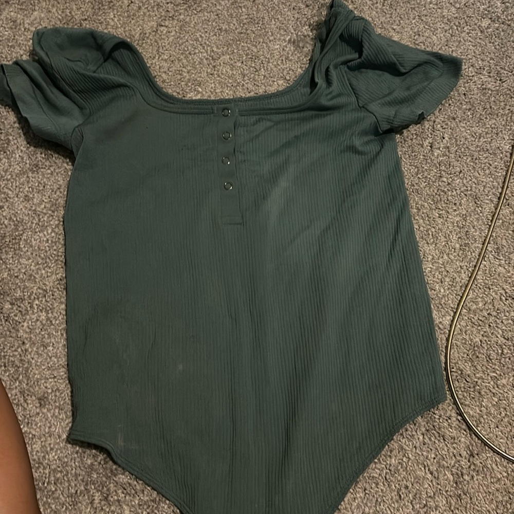 Green Body Suit